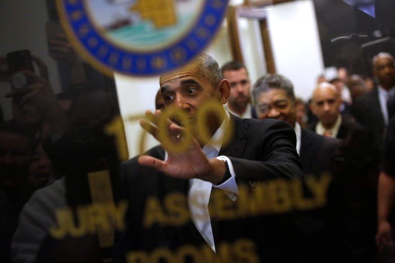 Esta era la segunda vez que el mandatario era seleccionado para servir como jurado, aunque la primera vez, en enero de 2010, pudo excusar su ausencia debido a su labor en la Casa Blanca.