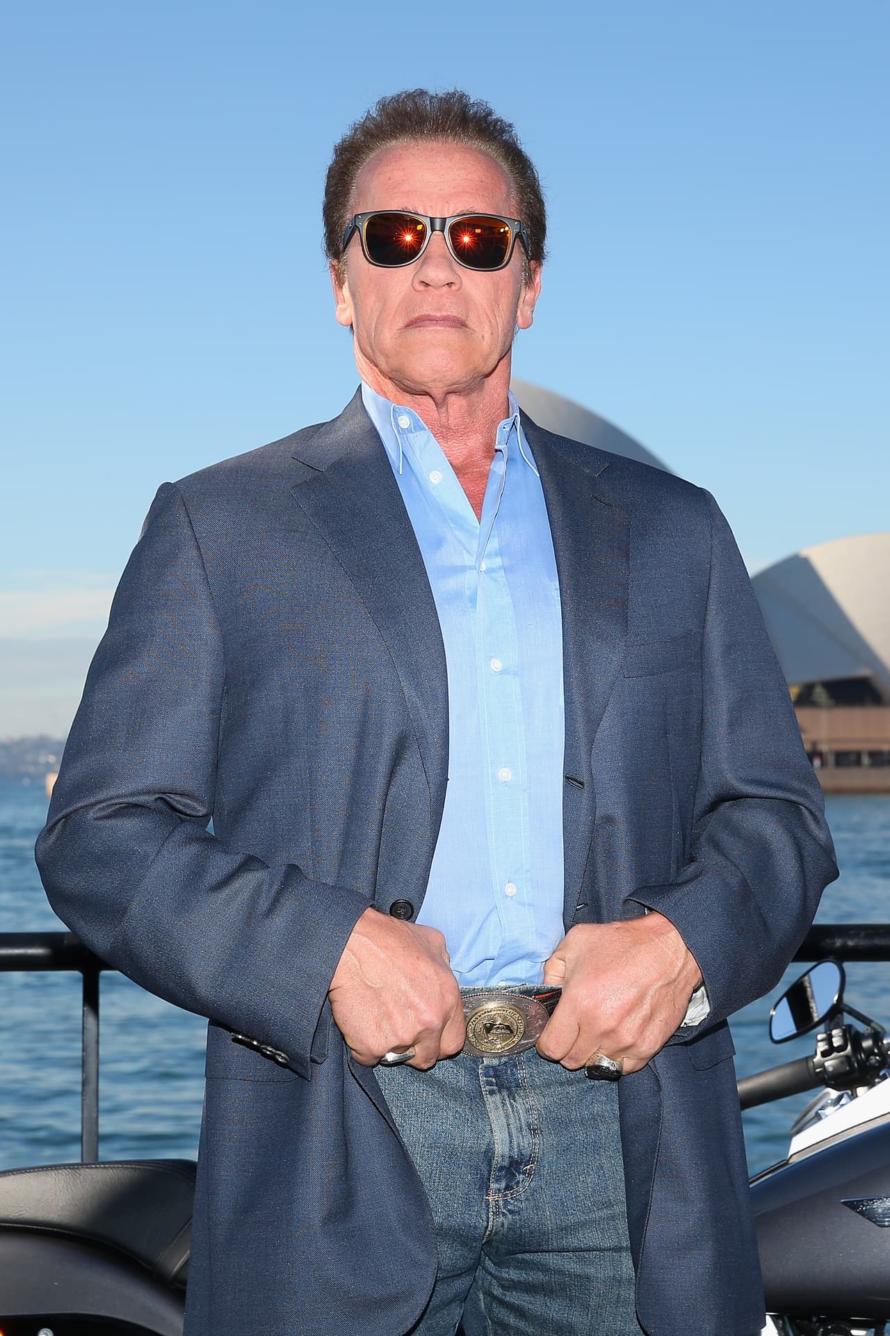 Nada más temido y rudo que el actor Arnold Schwarzenegger interpretando personajes como Terminator.