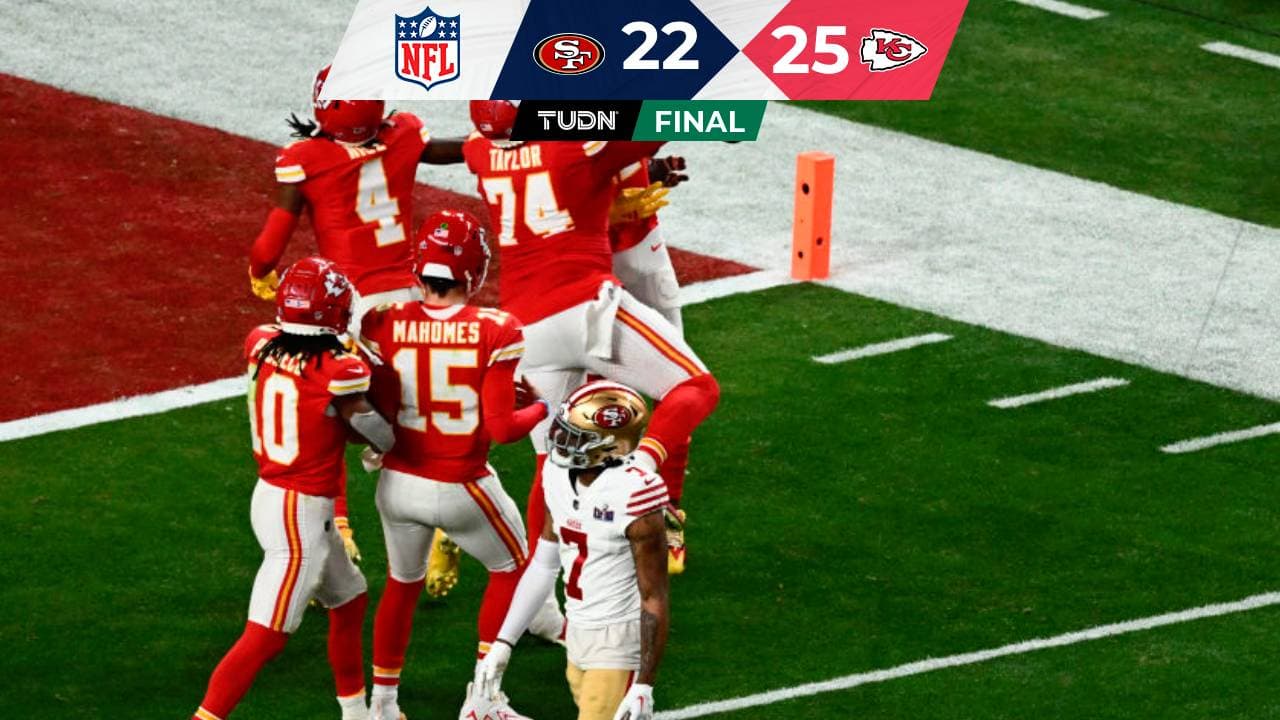Chiefs vence a 49ers en extra tiempo y ganan el Super Bowl LVIII