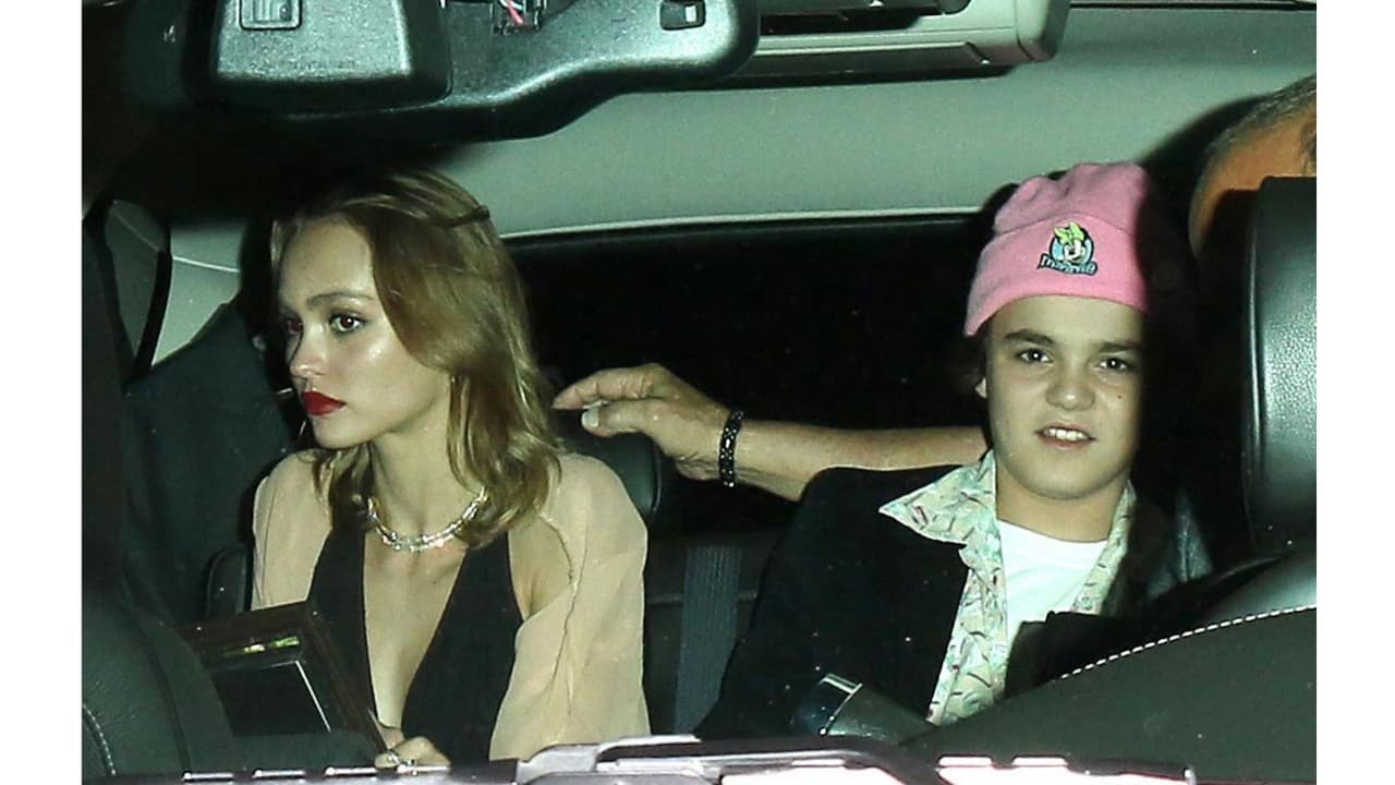Lily-Rose Depp y su hermano Jack