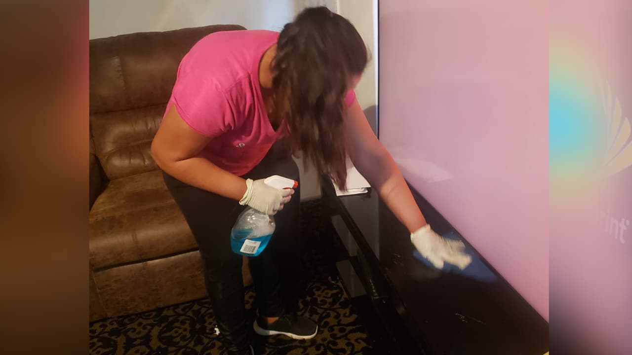 “Aunque ya quiero trabajar, no es lo que el hombre quiere es lo que Dios decide”, concluyó la mujer.