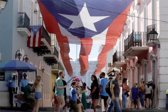 Wanda Vázquez defiende despliegue de bandera gigante de Puerto Rico en Fortaleza