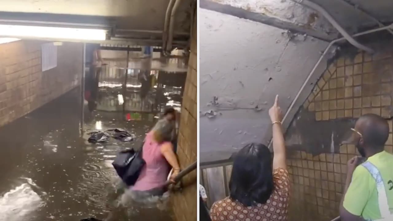 Inundación en estaciones del subway de NYC suscita preocupación por infraestructuras 