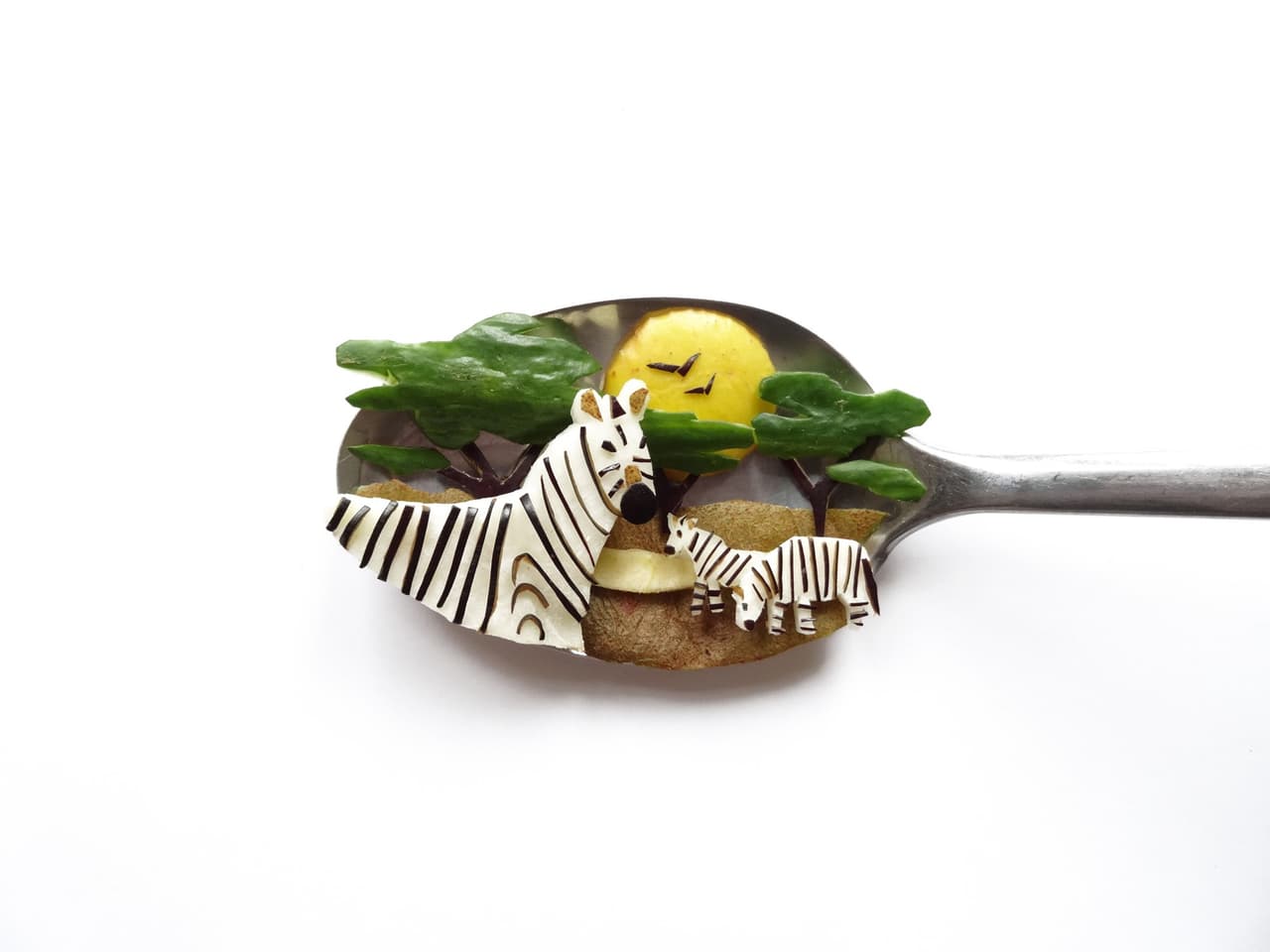 ¿Qué tal ver un paisaje así de lindo a la hora de la cena?