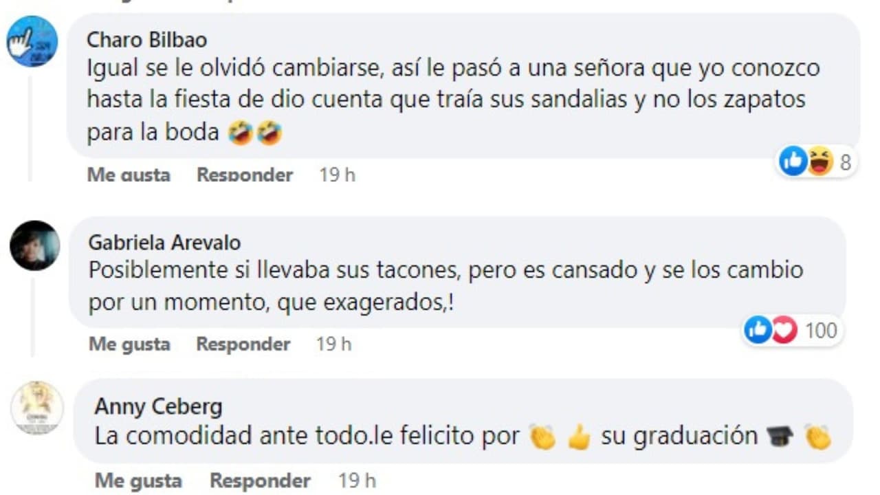 Así fue defendida la estuadiante desconocida