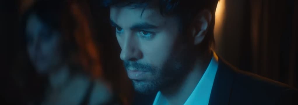Enrique Iglesias stars in his music video for his single,
<i>'El Baño'</i> featuring Bad Bunny.