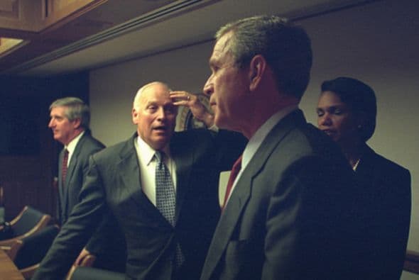 Horas de tensión al interior del PEOC. (Imagen del Archivo Nacional de EEUU).