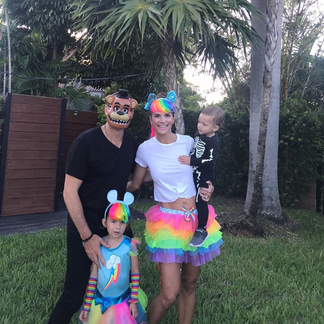 También los Tacher jugaron a caracterizarse en Halloween de 2019 y compartieron las fotos con sus seguidores a través de las redes sociales.