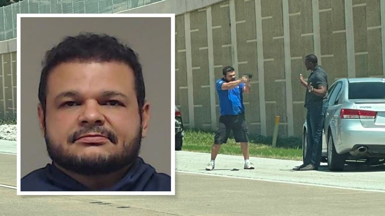 Furia al volante: Conductor apunta a otro con un arma en plena autopista en Texas