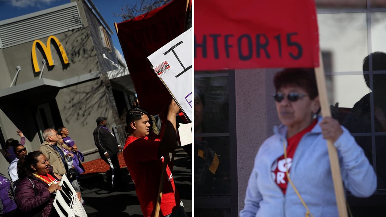 Trabajadores de comida rápida en San José se van a huelga: denuncian condiciones laborales