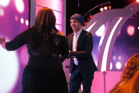 Ahora sacó a bailar a Yazaira.