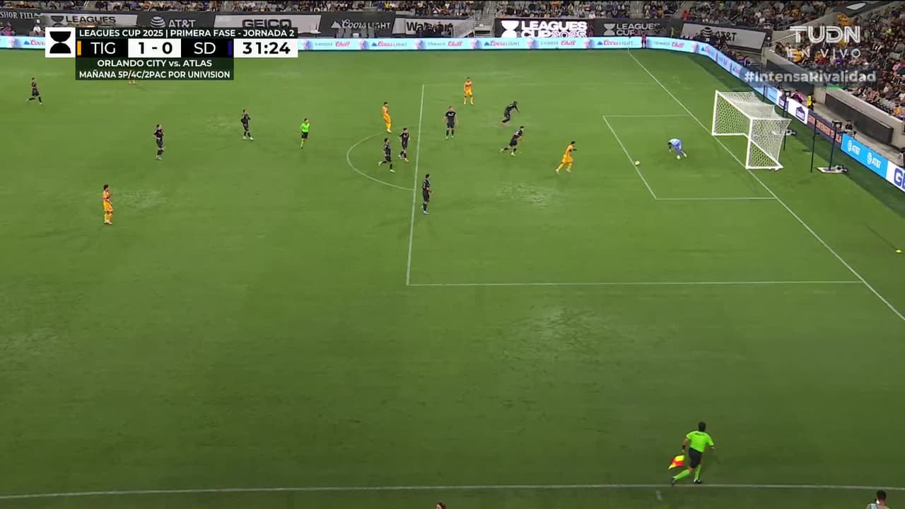 ¡¡GOL DE TIGRES!! ¡¡ÁNGEL CORREA SIGUE BRILLANDO EN LA LEAGUES CUP!!