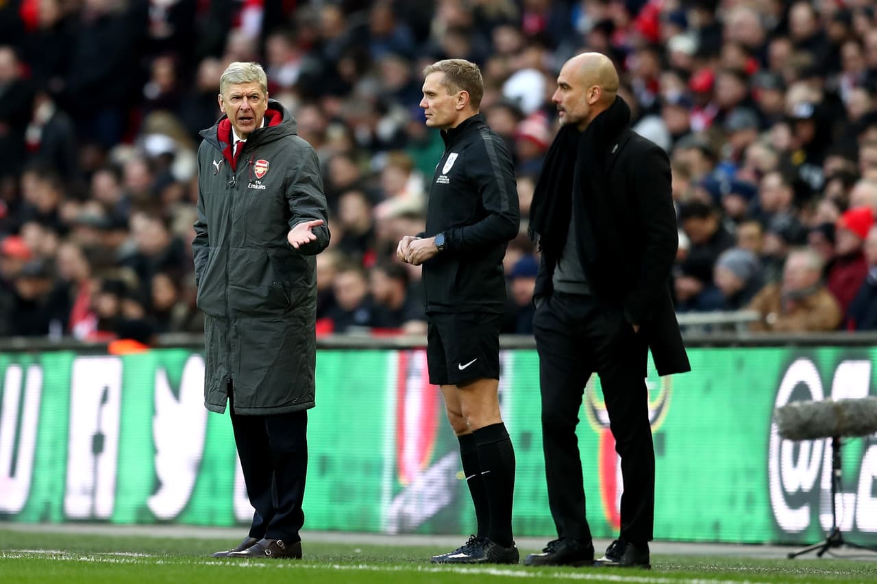 Antes de la final, Wenger criticó al español y el técnico del Manchester City tuvo una molestia por eso, algo que estuvo en el contexto de la final de la Copa de la Liga.