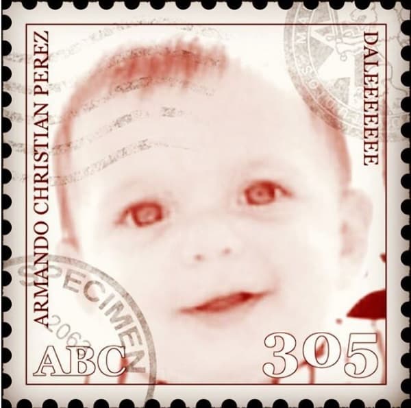 ¿Qué tal el bebito? Listo para comerse al mundo entero.