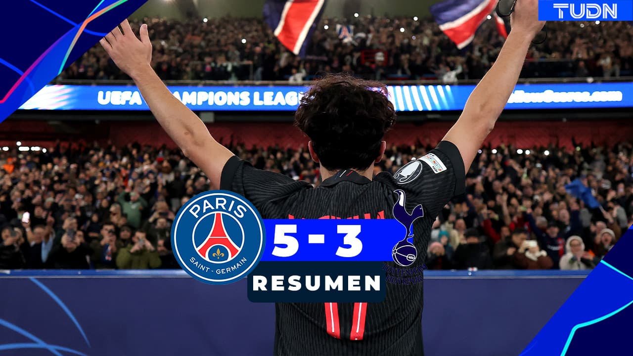 Resumen | Partidazo en Francia el PSG se lleva la victoria frente al Tottenham