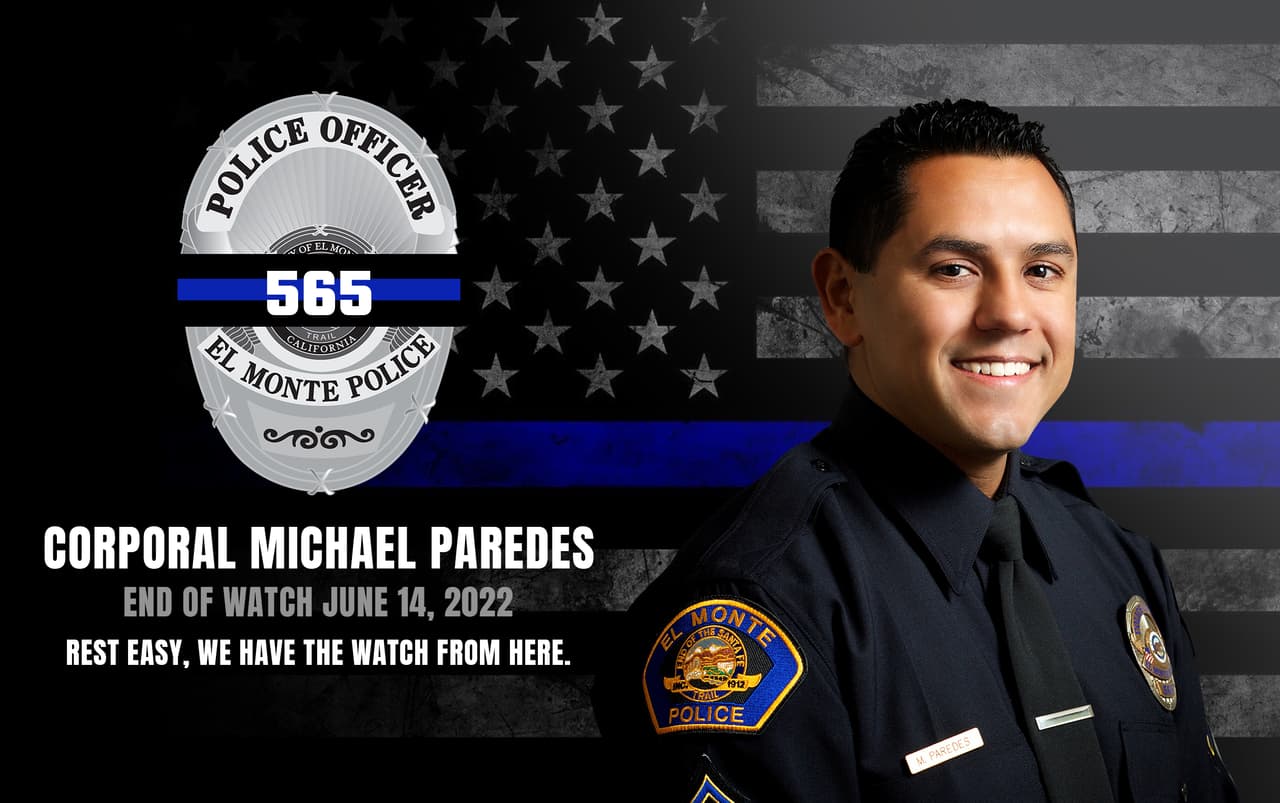 El cabo Paredes comenzó su carrera policial como cadete en el Departamento de Policía, antes de prestar juramento como oficial de policía de tiempo completo en julio de 2000, según el comunicado oficial de la fuerza.