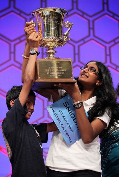 Nandipati, quien cursa el octavo grado en la escuela Francis Parker de San Diego, tuvo que superar a otros ocho finalistas para ganar el campeonato.