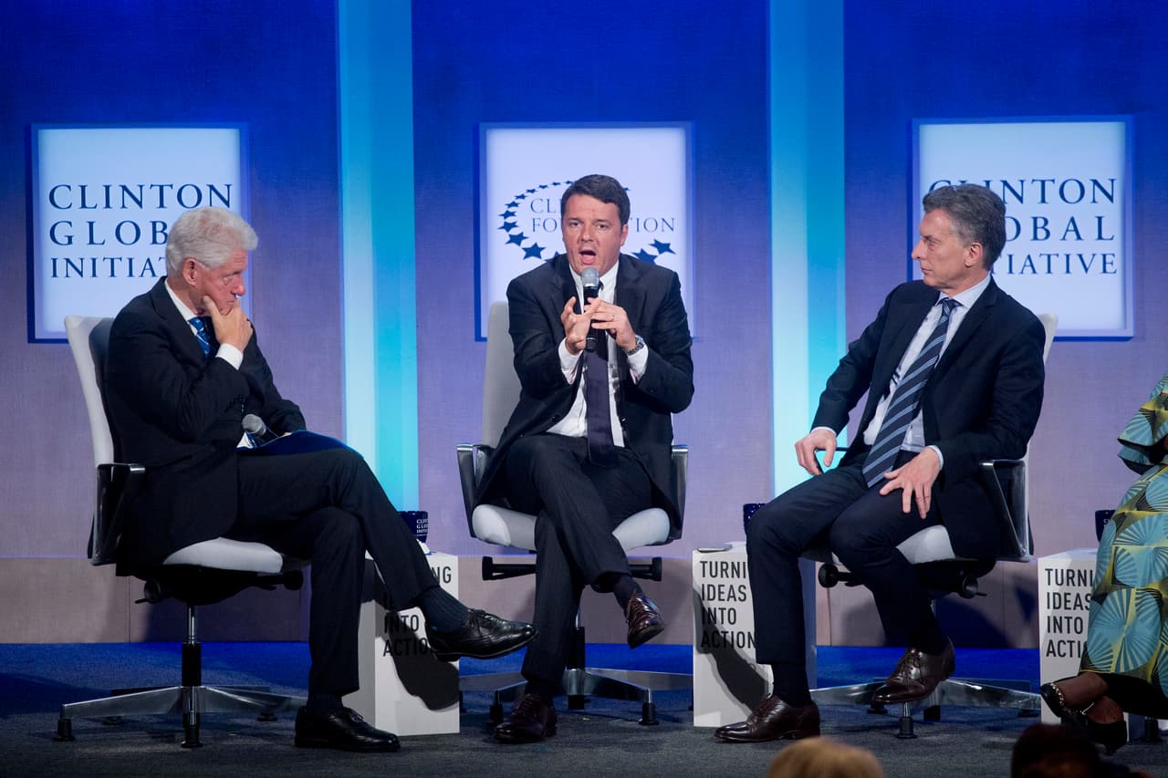 Los últimos invitados de Bill Clinton en Nueva York comparten recetas contra Trump 