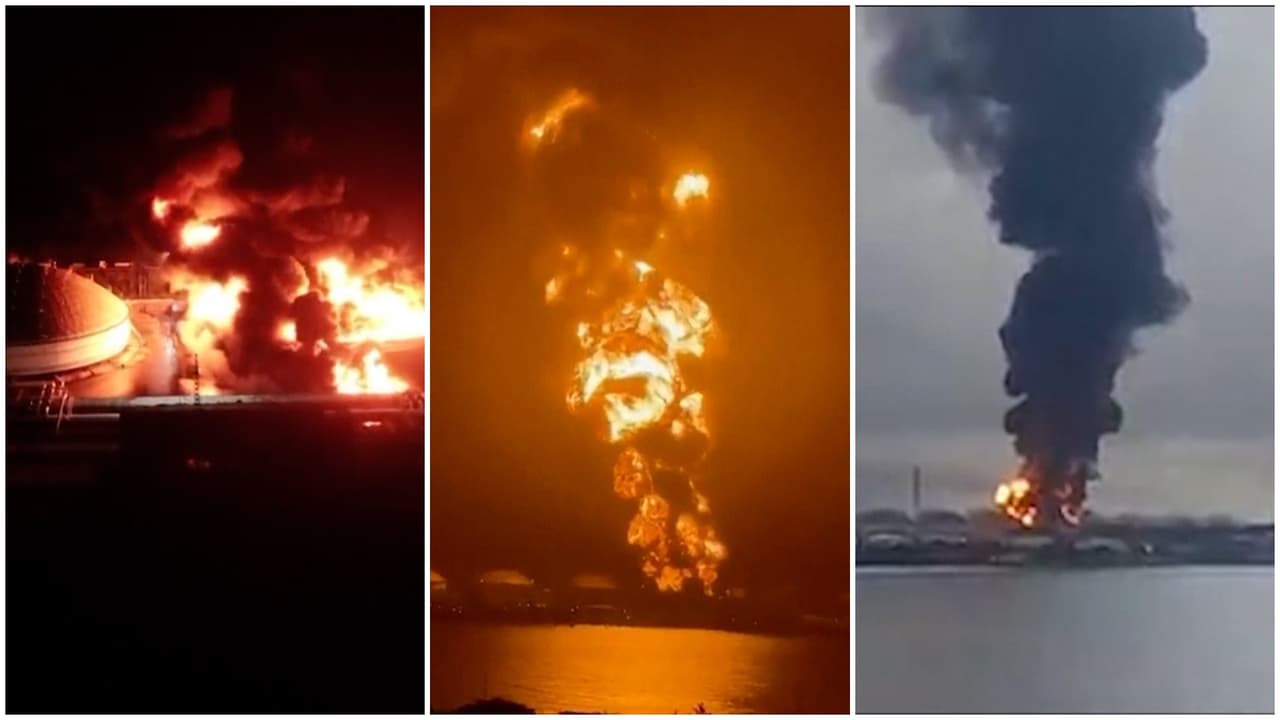 Rayo cae en tanque de almacenamiento de crudo en Matanzas y deja por lo menos 77 heridos