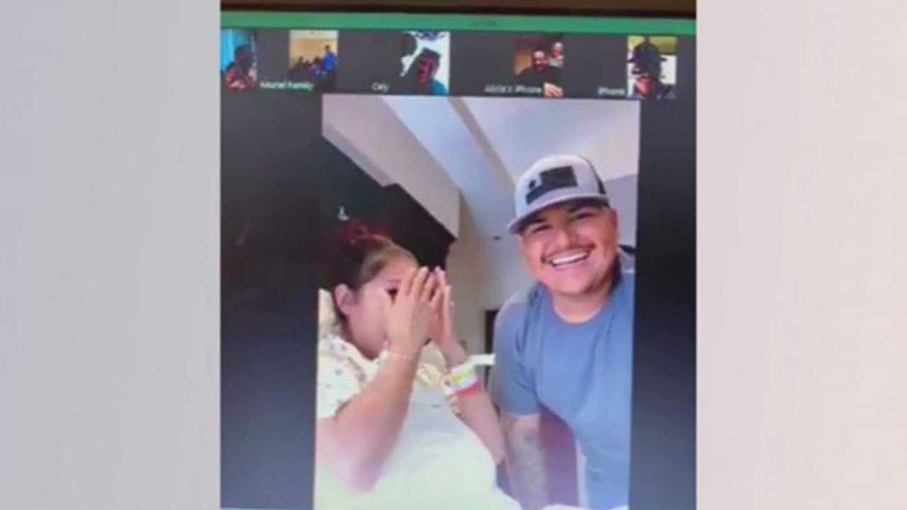  Se casan por un video de zoom porque la novia fue hospitalizada