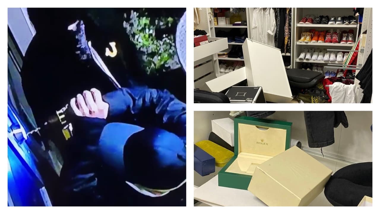 En video el momento cuando sospechosos ingresan a robar en la casa del cantante Jacob Forever