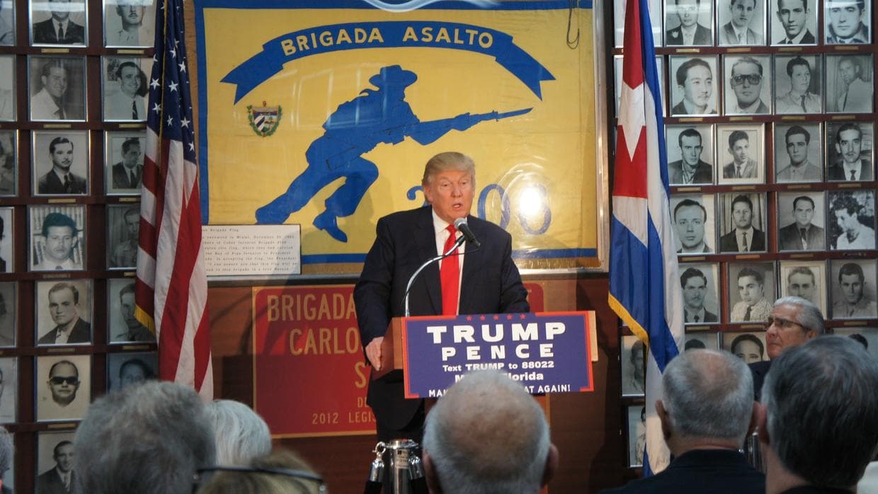 Trump le devuelve el favor al núcleo duro del exilio cubano en Miami