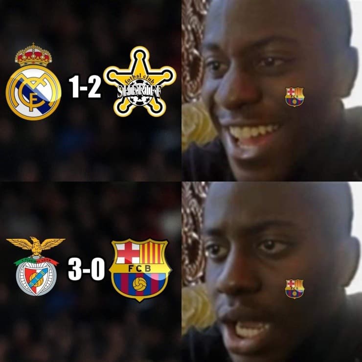 Diviértete con los mejores memes de la derrota 3-0 del Barcelona en UEFA Champions League.
