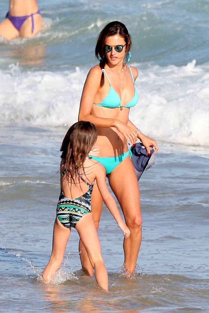 Y claro, la compañía de sus retoños.