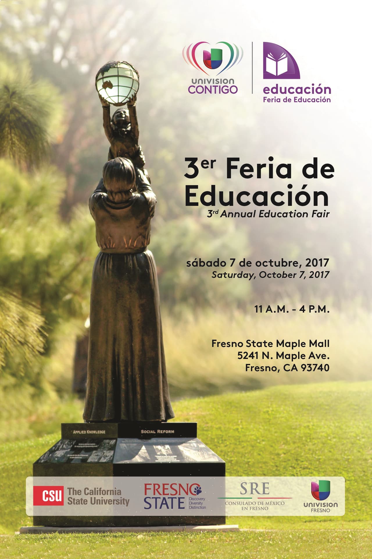 PG. 1 El programa para la Feria de Educación este sábado en Fresno State