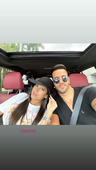 Chef Yisus y su esposa María Juliana también asistieron al Art Basel. Así de bella luce la pareja.