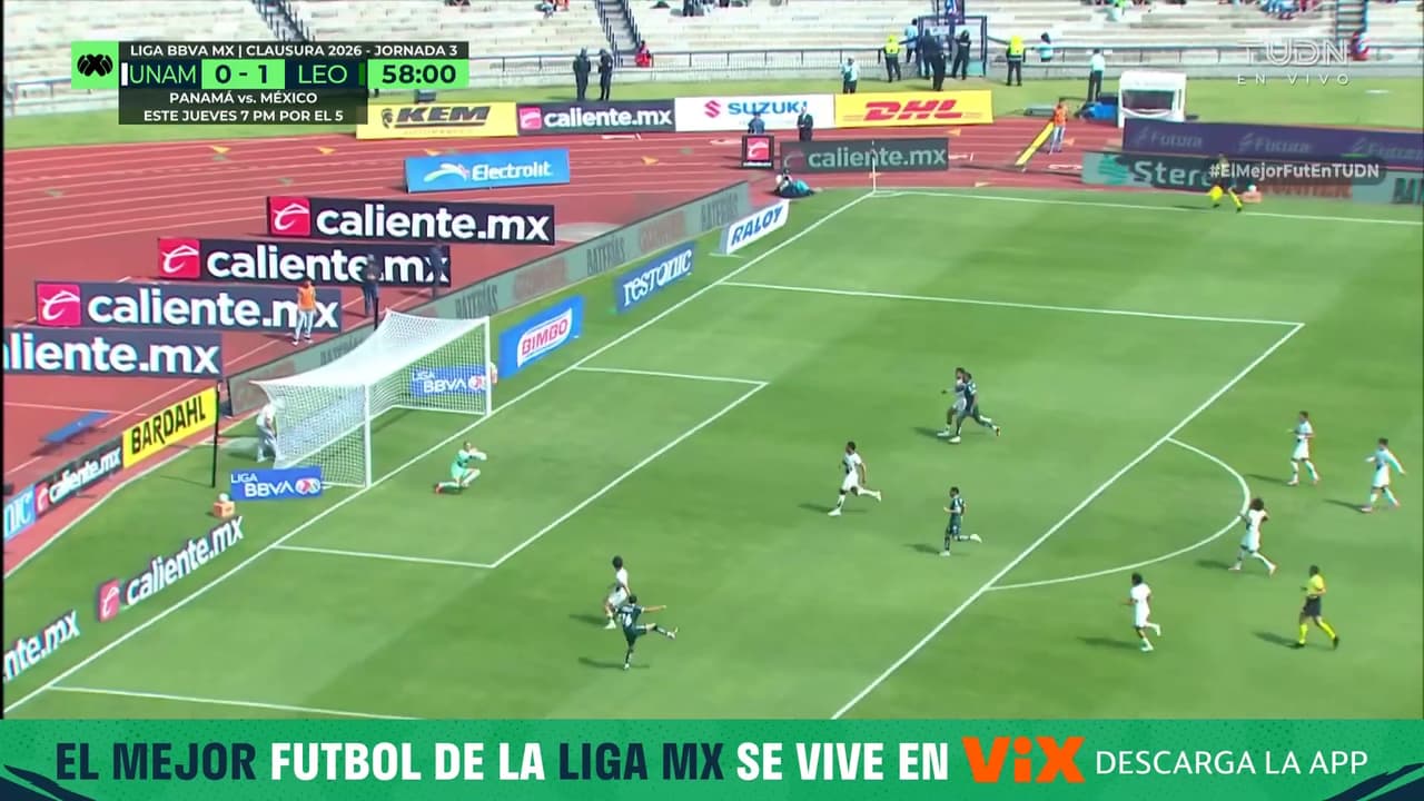 ¡Una vez más Keylor Navas le niega el segundo gol a León!