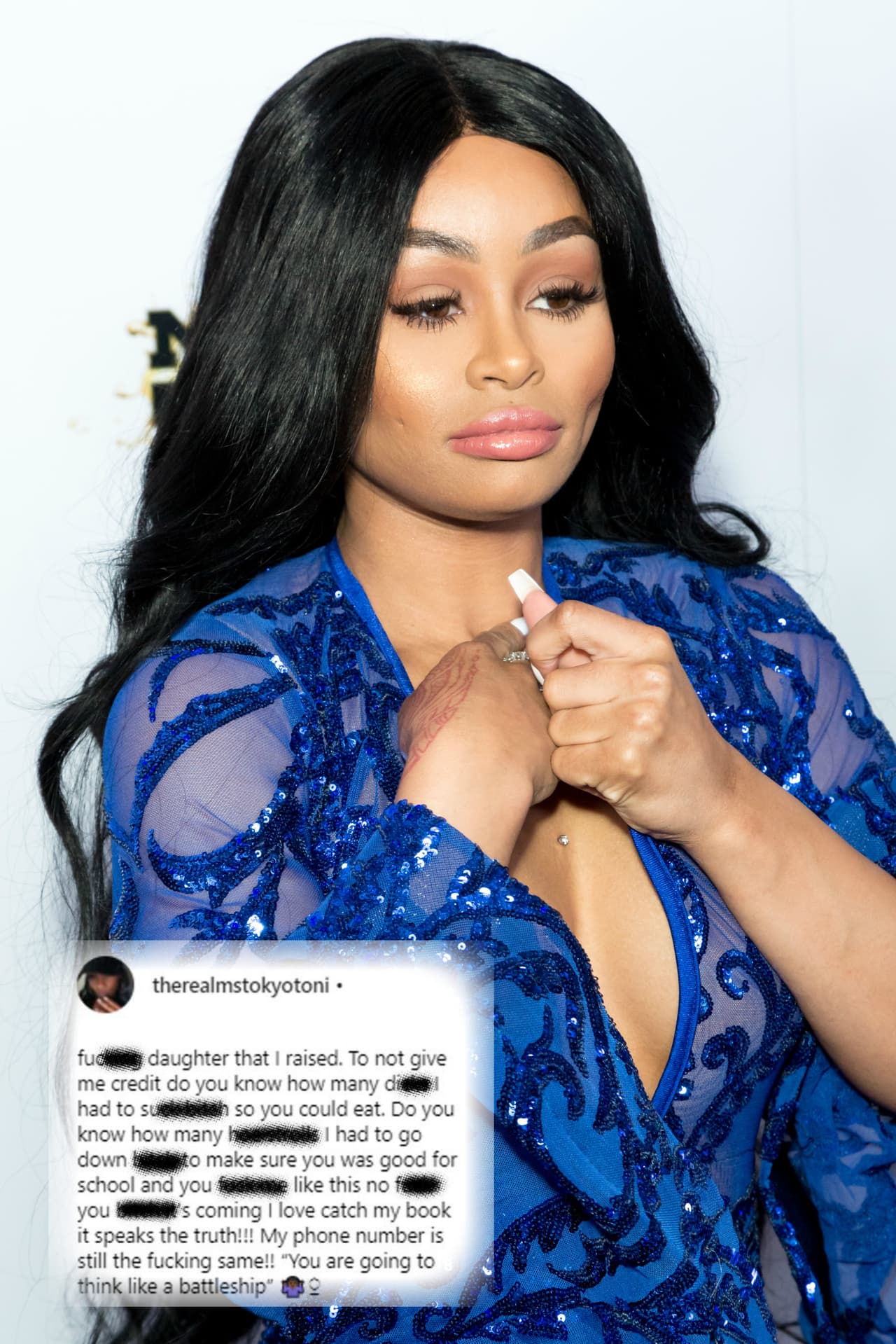 Toni, quien fue ‘dama de compañía’, llamó a Chyna malagradecida y le reprochó el trabajo sexual que supuestamente se vio obligada a hacer para poder alimentarla y educarla.