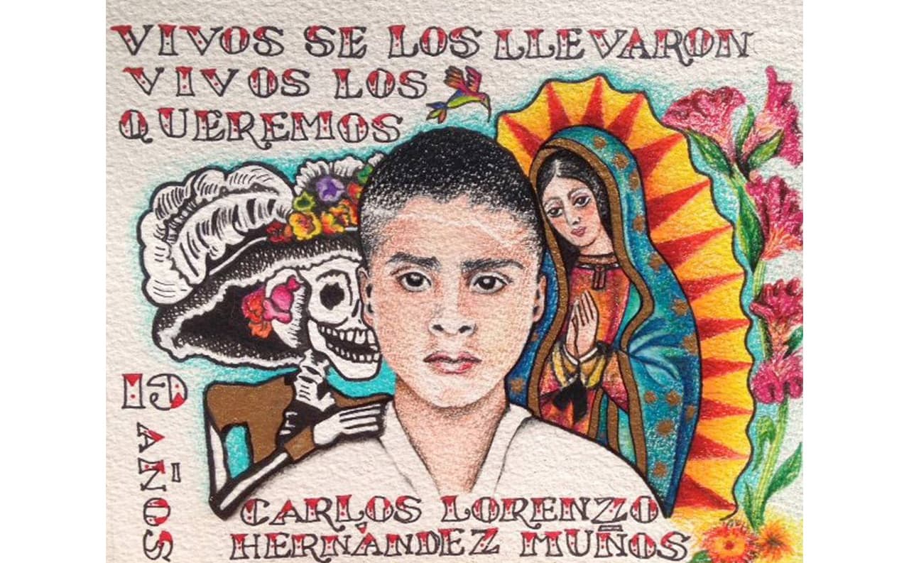 Laila Cohen “Carlos Lorenzo” Técnica mixta, México