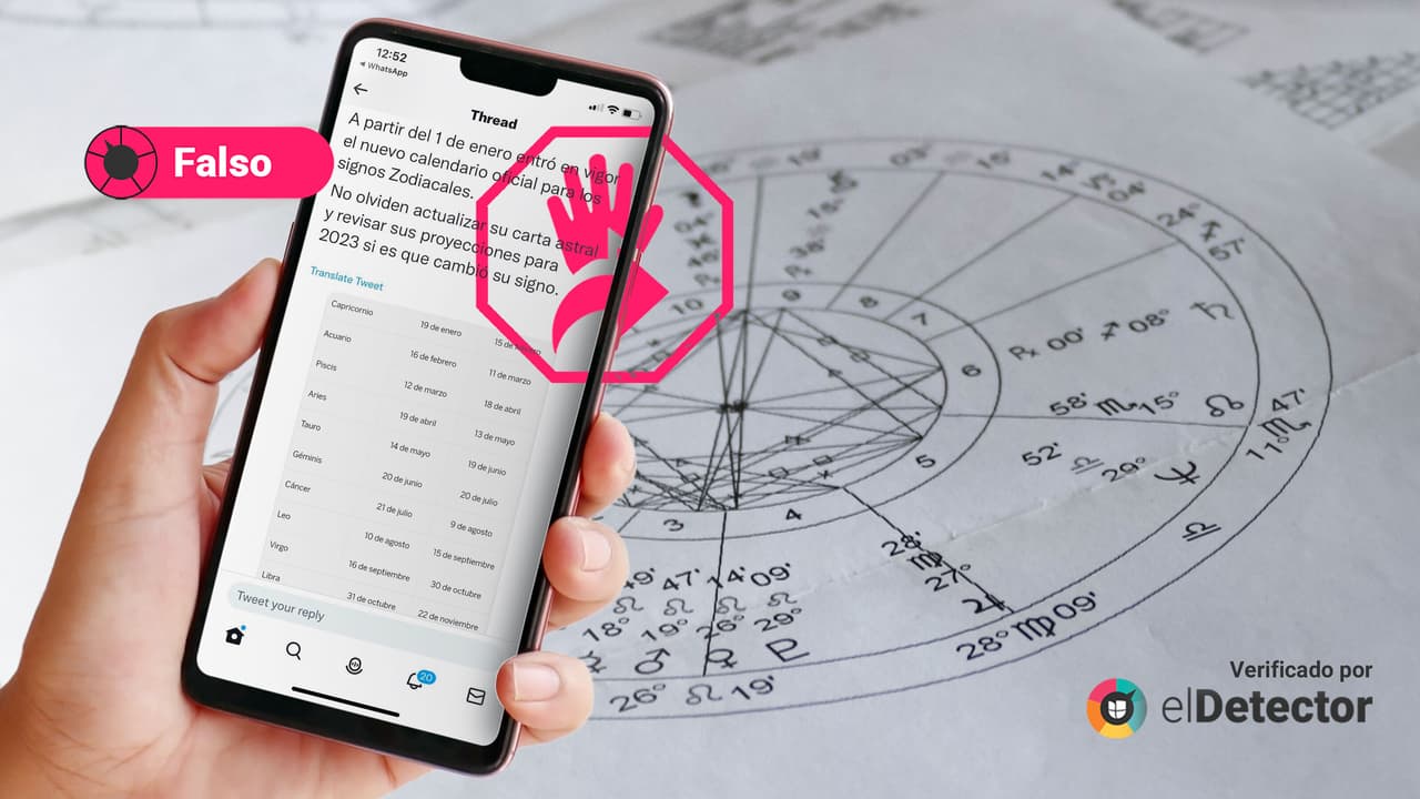 NO hay un nuevo signo zodiacal a partir de enero de 2023