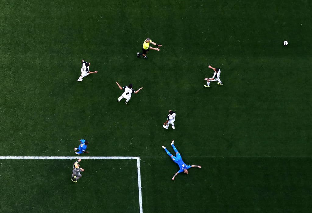 En el juego contra Costa Rica por el Grupo E el pasado 22 de junio de 2018 en San Petersburgo.