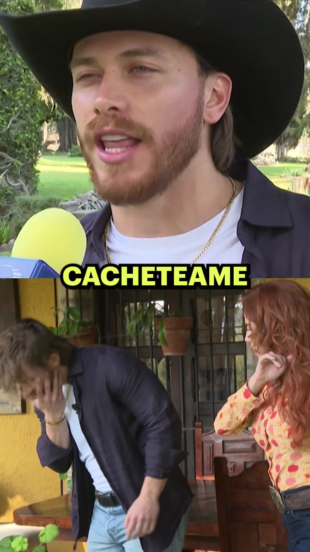 TREMENDO CACHETADÓN recibió Aldo por Ela en los ensayos de una escena