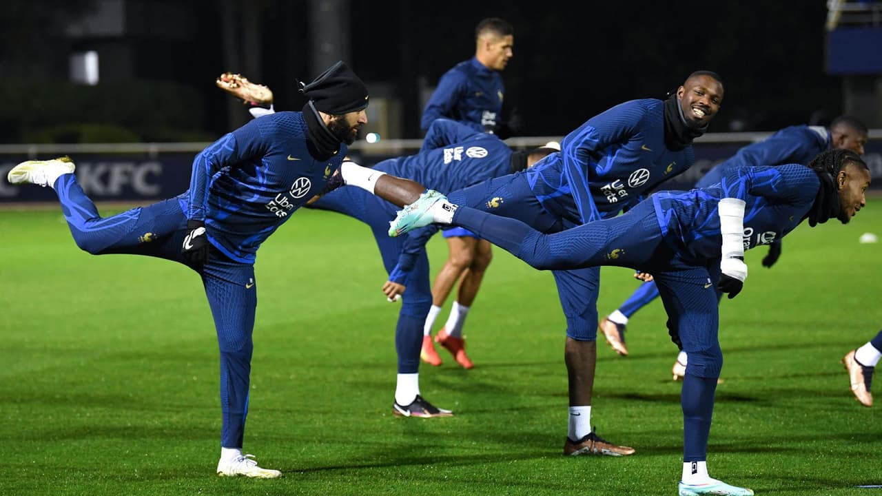 Karim Benzema da susto al completar solo 15 minutos de entrenamiento