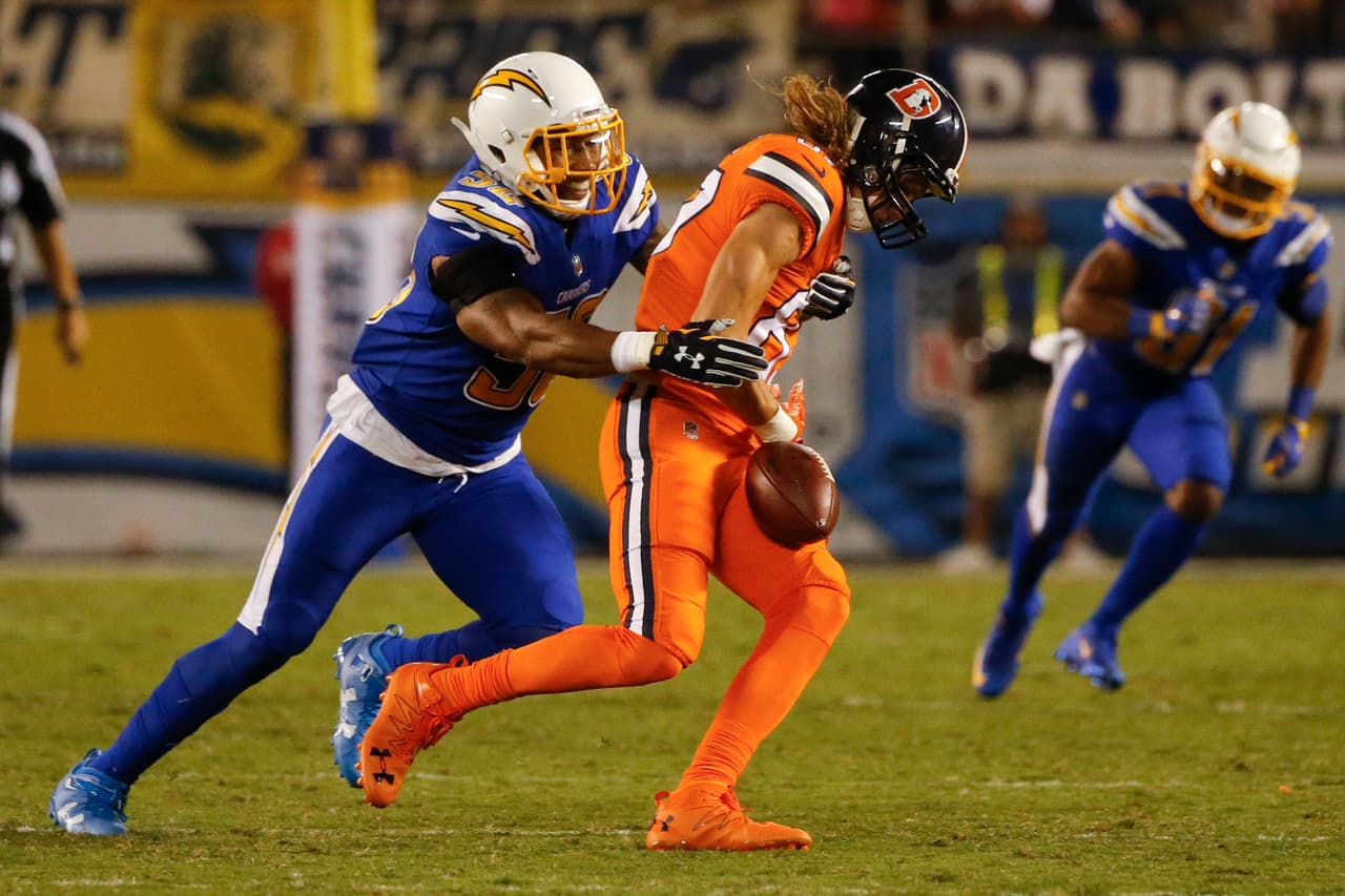 San Diego hizo lo justo para controlar a la ofensiva de Denver que no pudo contener los goles de campo de Josh Lambo y Philip Rivers y compañía lograron su segunda victoria en el Qualcomm Stadium.