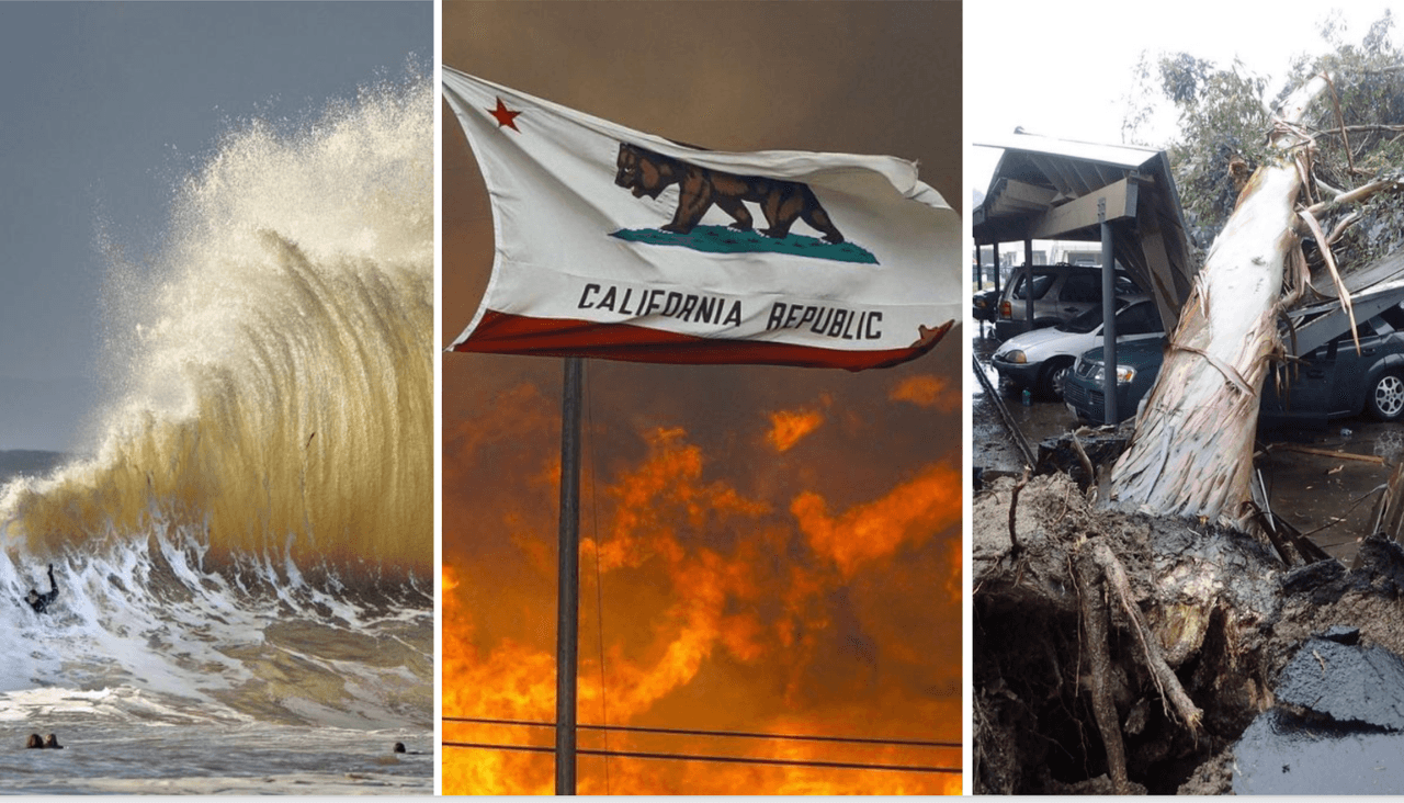 Vientos de 80 millas por hora y condiciones secas activan alerta de incendios en el sur de California 