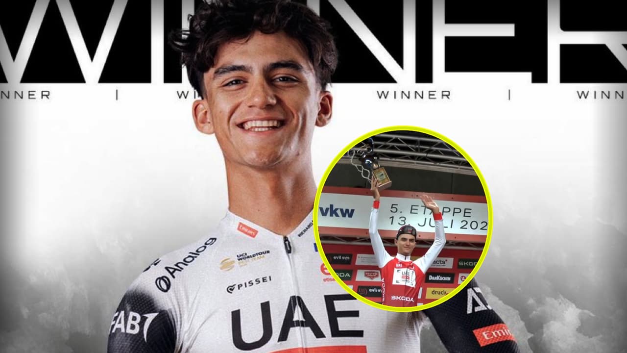 ¡Campeón! Isaac del Toro arrasa en el Tour de Austria