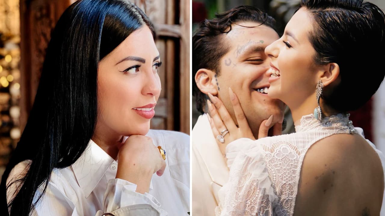 Mamá de Nodal reacciona a "todo el ataque" que su hijo y esposa reciben: Ángela Aguilar le responde 