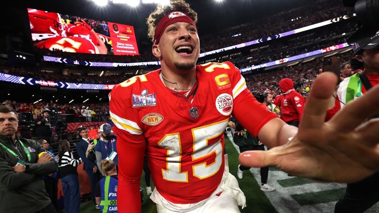 Patrick Mahomes: "Obviamente, el objetivo son siempre siete anillos"