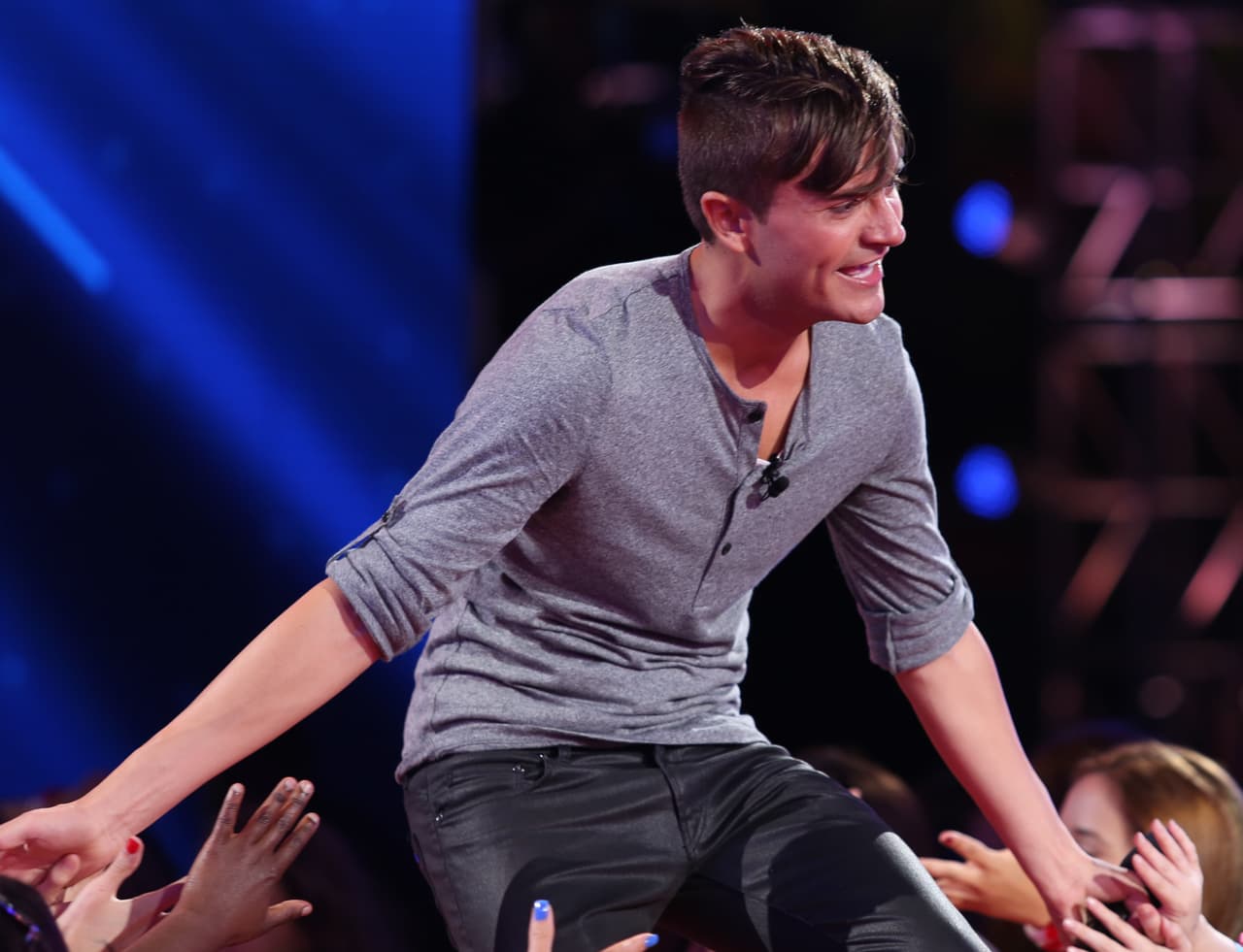 He looked good indeed.