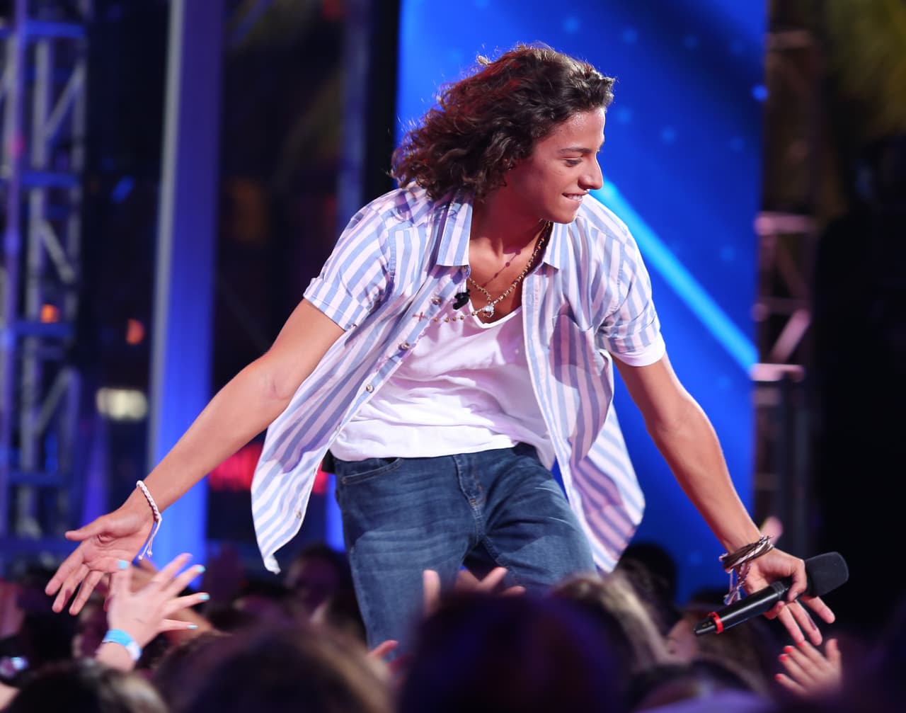 Pero su look no fue suficiente para impresionar a los jueces.