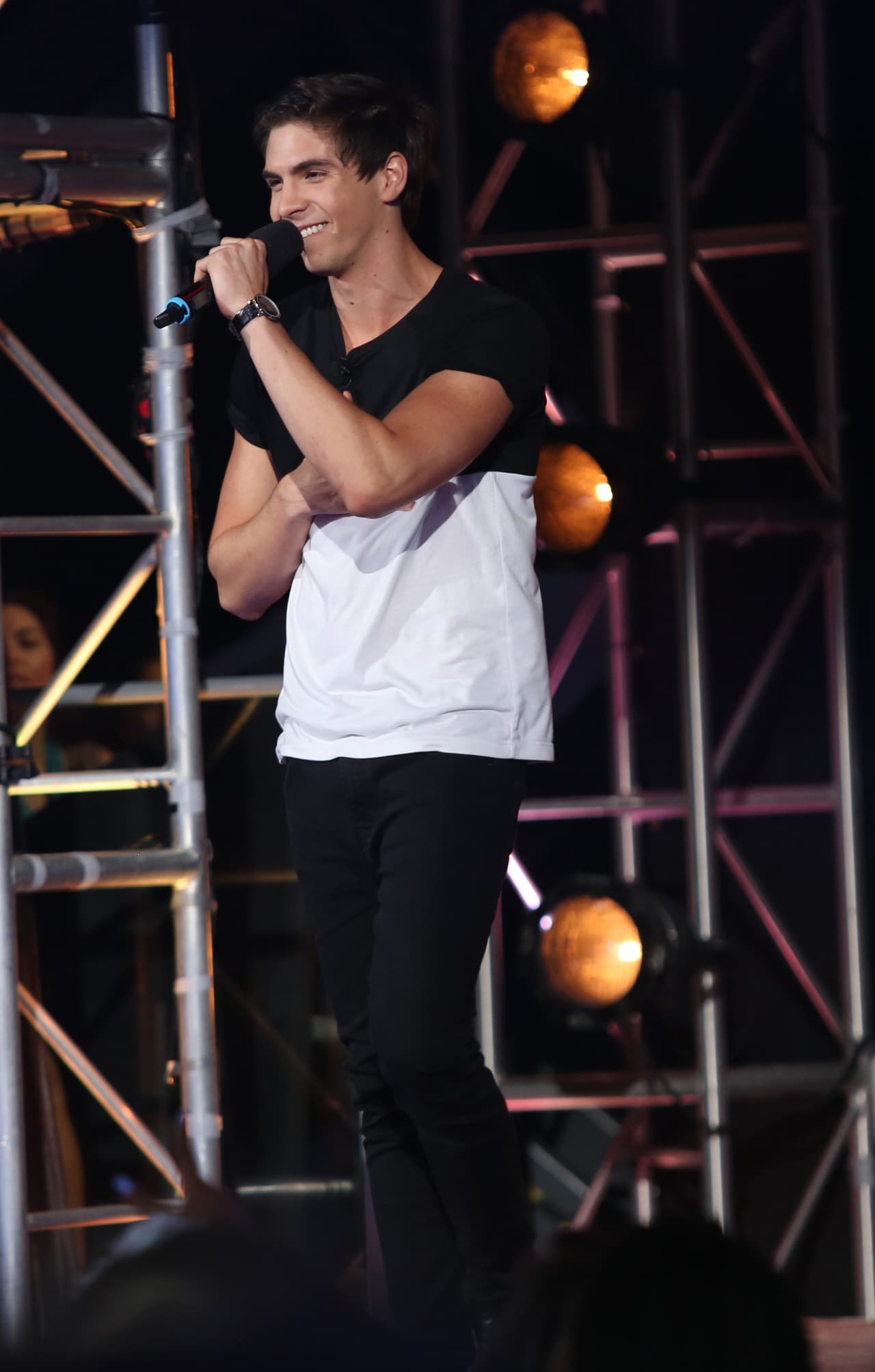 Seamos sinceras, él no necesitaba mucho para impresionar. Cutie!