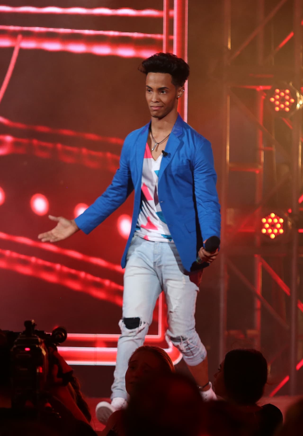 El look de Henry Brayan Rosario no nos encantó.