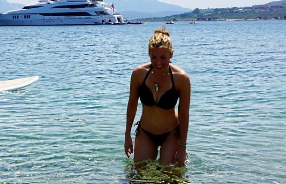 Tiene un cuerpo espectacular... con razón sus fanáticos la aman tanto.