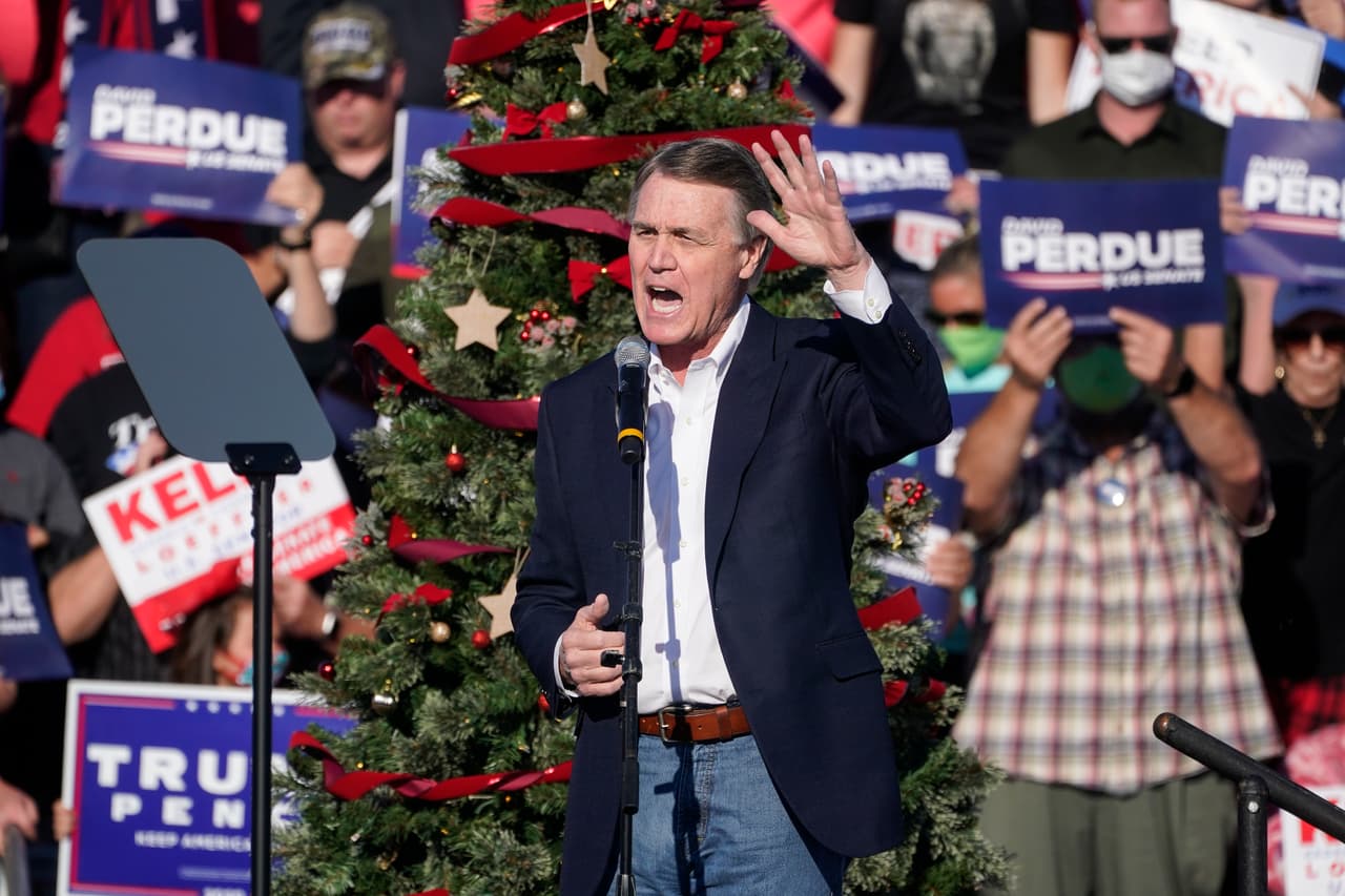 David Perdue vendió su casa a un funcionario financiero cuya organización presionaba al Senado