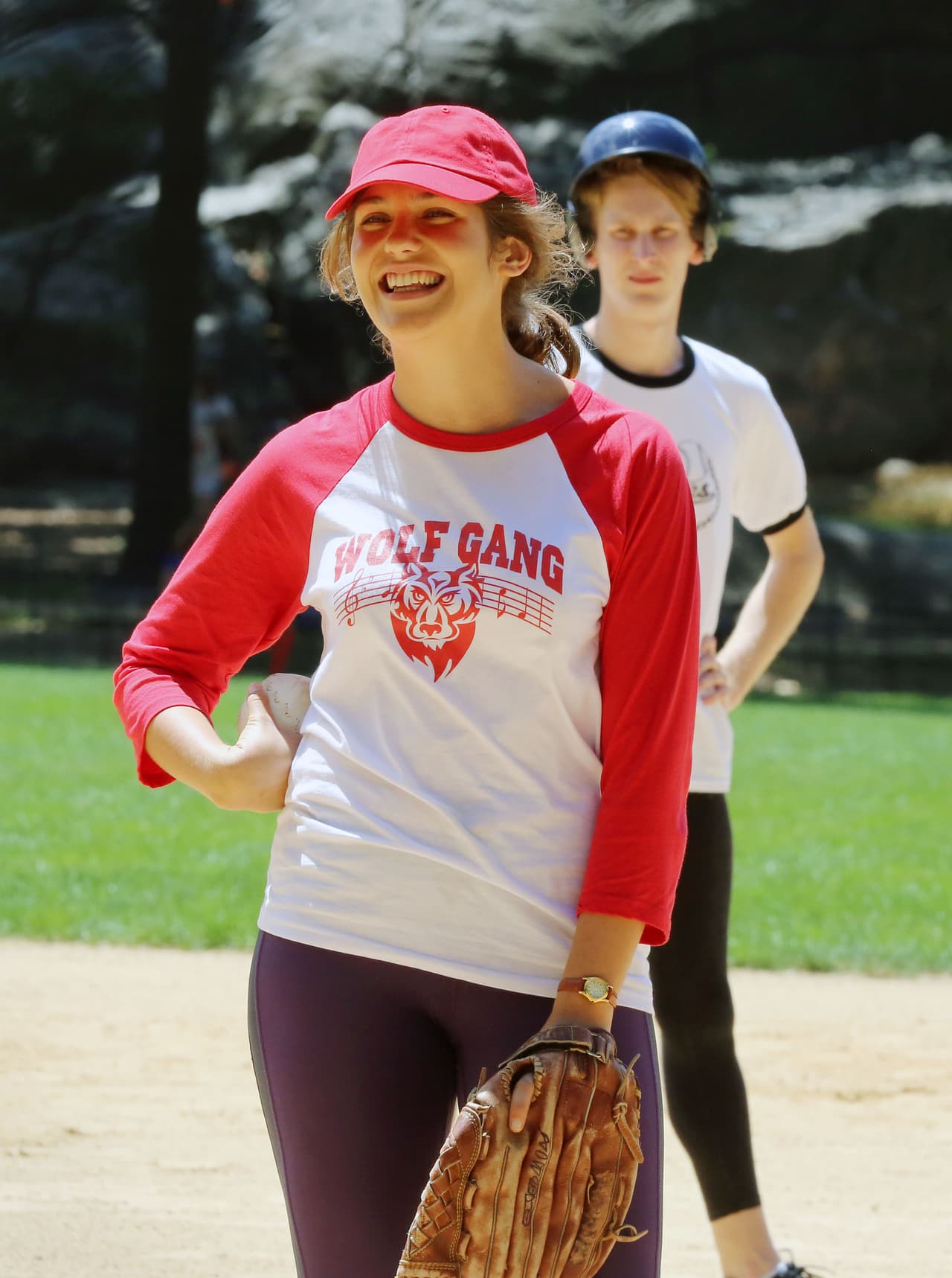 Aprovechando la grabación de su programa, el mexicano se divierte con sus pequeñines.