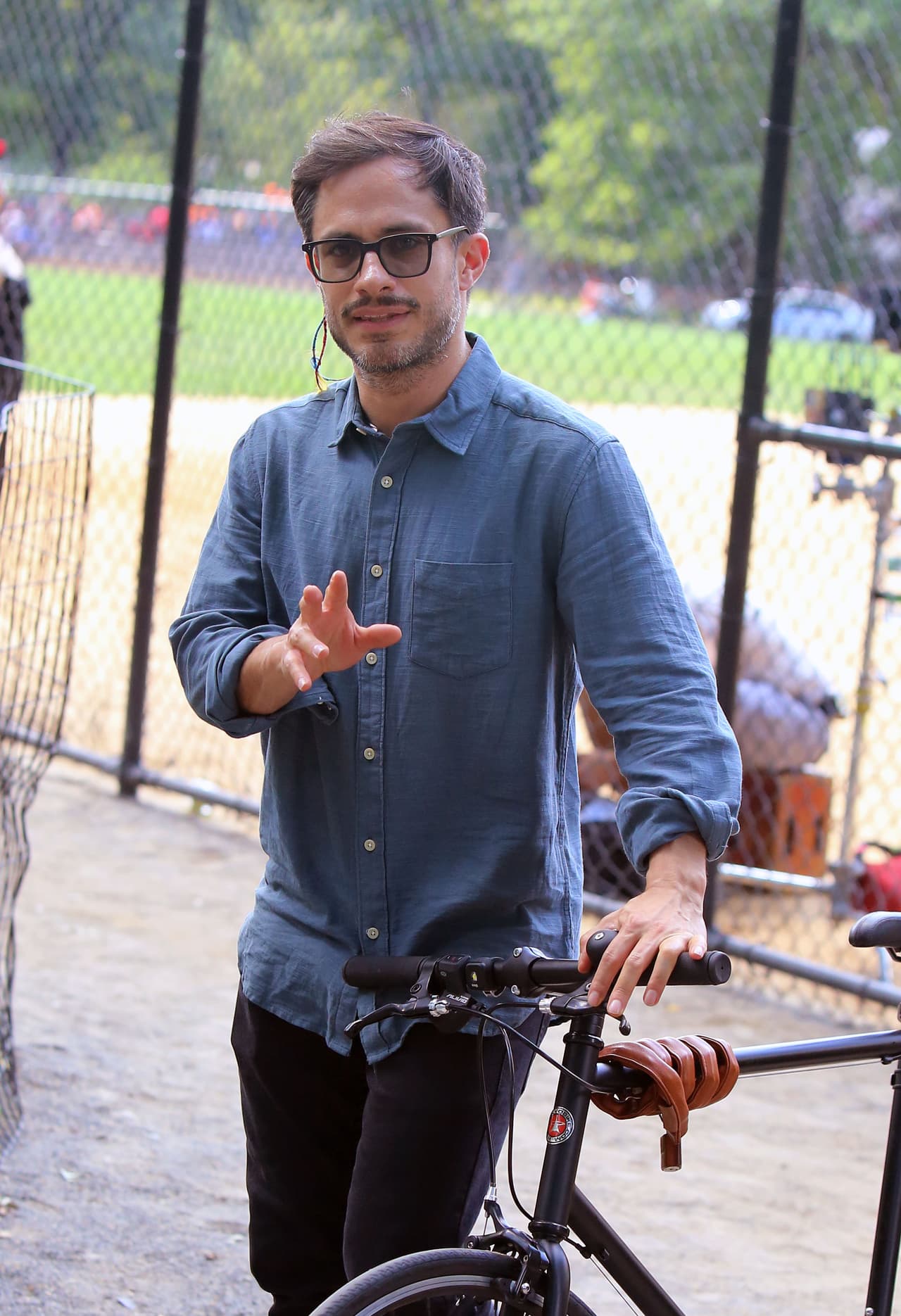 Gael García se encuentra en Nueva York.